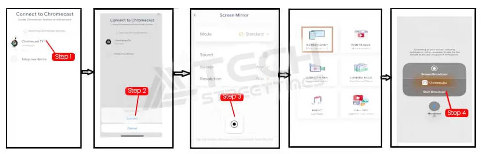Chromecast Facetime Video Calls